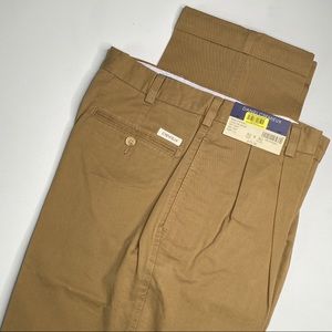 Daniel Cremieux men’s salon pants 32x30 khaki nwt